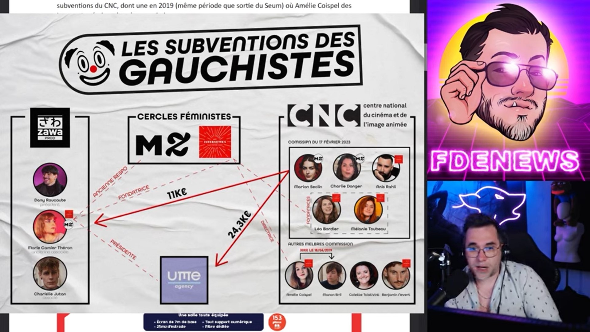 Dany et Raz répondent à la vidéo de Kroc blanc sur les subventions du