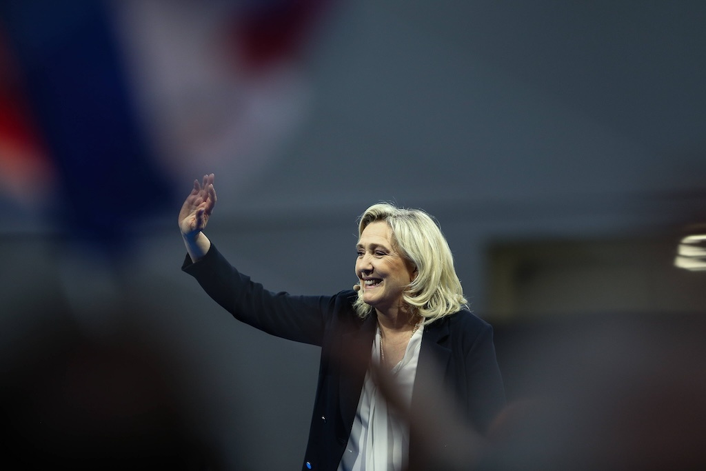 Sondage IFOP Marine Le Pen pour la première fois donnée gagnante au