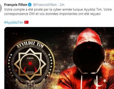 L’action des hackers a été revendiquée sur le compte Twitter de François Fillon qu’ils ont piraté.