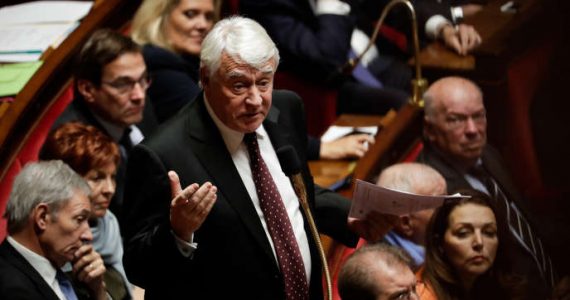 Claude Goasguen, alors député Les Républicains de Paris, à l’Assemblée nationale, en décembre 2018.