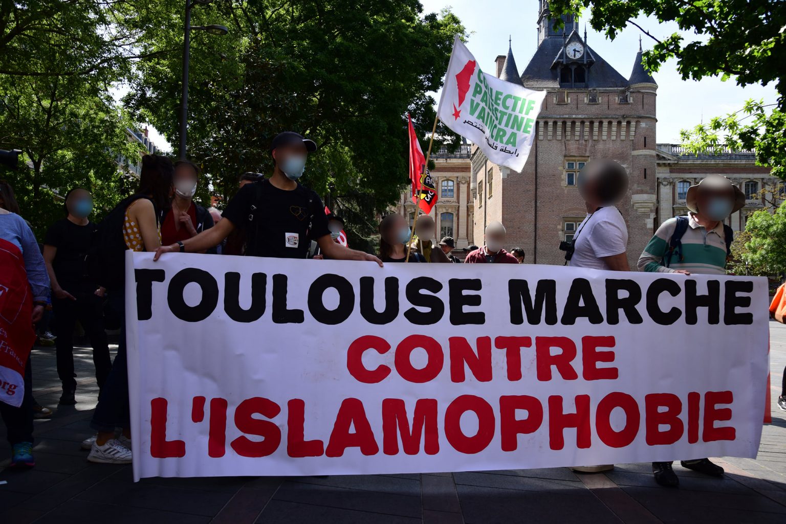 Toulouse 150 Personnes Disent « Stop à Lislamophobie Fdesouche