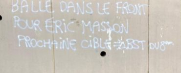 Lyon : un tag ciblant Eric Masson et la police du 8e arrondissement retrouvé ce lundi