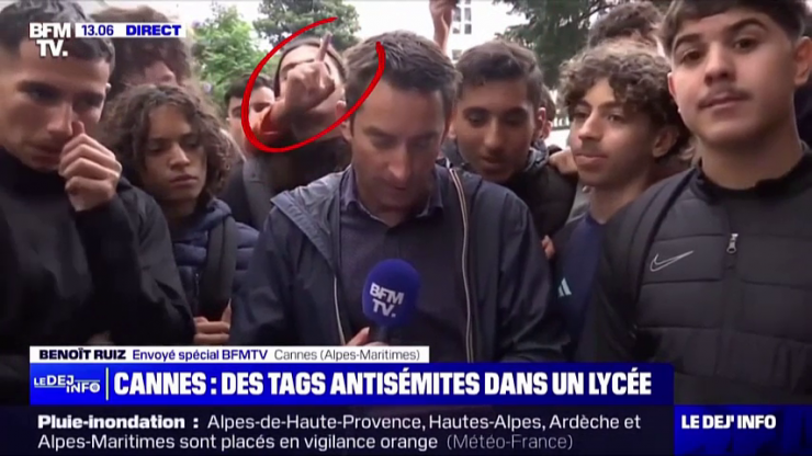 Tags Antisémites Et Menaces Contre Des Professeurs Au Lycée Bristol à Cannes Certains élèves