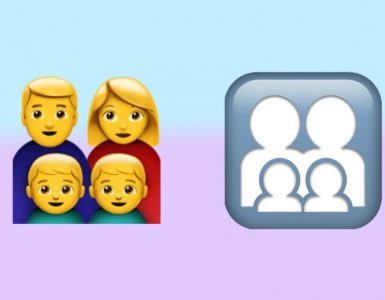 Pourquoi les émojis famille sont remplacés par des silhouettes neutres sur iPhone ?