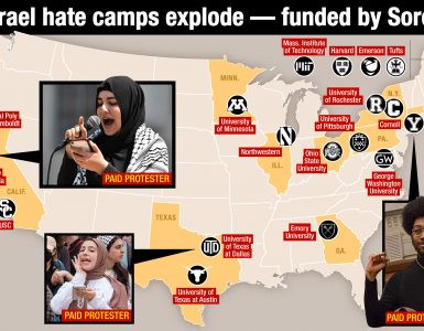 George Soros is paying student radicals who are fueling nationwide explosion of Israel-hating protests