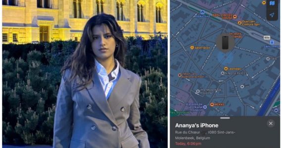 Ananya, d’Hongrie, se fait voler son téléphone à Paris qui se retrouve à… Molenbeek : « Plusieurs personnes m’ont dit qu’elles avaient vu leur téléphone à la même adresse »