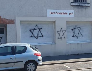 Loir-et-Cher : le Parti socialiste va déposer plainte après l’inscription de tags antisémites sur sa permanence