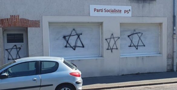 Loir-et-Cher : le Parti socialiste va déposer plainte après l’inscription de tags antisémites sur sa permanence