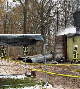 Suspected arson at refugee facility in Germany