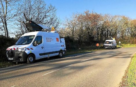 Dans le pays de Concarneau, les vols de câbles en cuivre se multiplient, plus de 2 000 foyers et entreprises privés de téléphone et d’internet