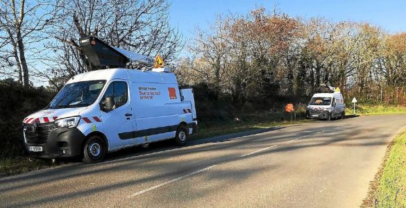 Dans le pays de Concarneau, les vols de câbles en cuivre se multiplient, plus de 2 000 foyers et entreprises privés de téléphone et d’internet